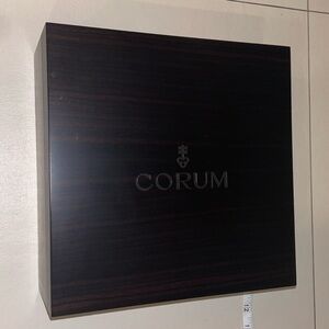 Corum Black Wooden Box watches